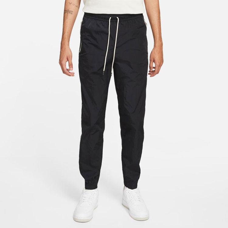 Спортивные брюки Men's Nike Running Training Breathable Bundle Feet Sports Pants/Trousers/Joggers Black DD7037-010 — фото 4