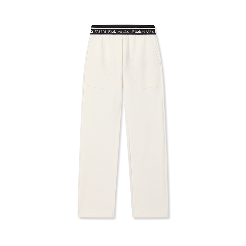 

FILA Вязаные спортивные штаны женские белые