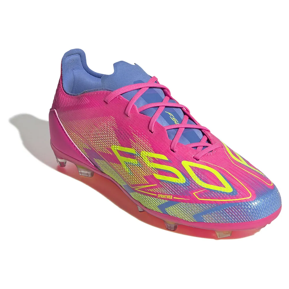 Футбольные бутсы adidas F50 Elite FG kids, розовый — фото 4