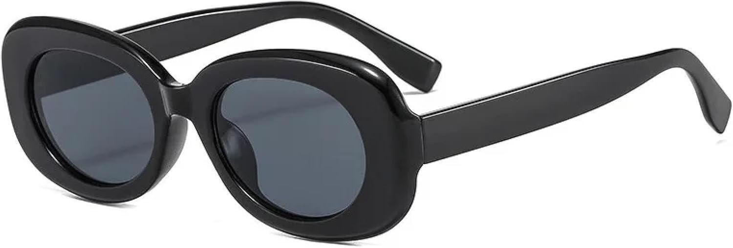 

Ретро овальные женские солнцезащитные очки, модные, зелено-оранжевые, с защитой от УФ-излучения UV400, трендовые мужские градиентные (как на картинке) HHZZYVY, As the Picture