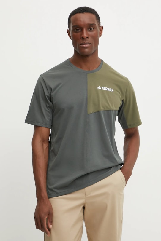 

Футболка спортивная Multi Adidas Terrex, зеленый