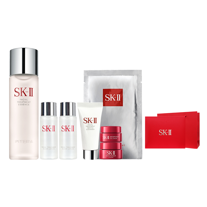 

Наборы для ухода за кожей SK II Unisex SK-II, Goddess Water 230ml+Clear Lotion 30ml X 2+Cleansers 20g+красный Bottle Cream+Eye Cream+Ex-Boyfriend Facial Mask