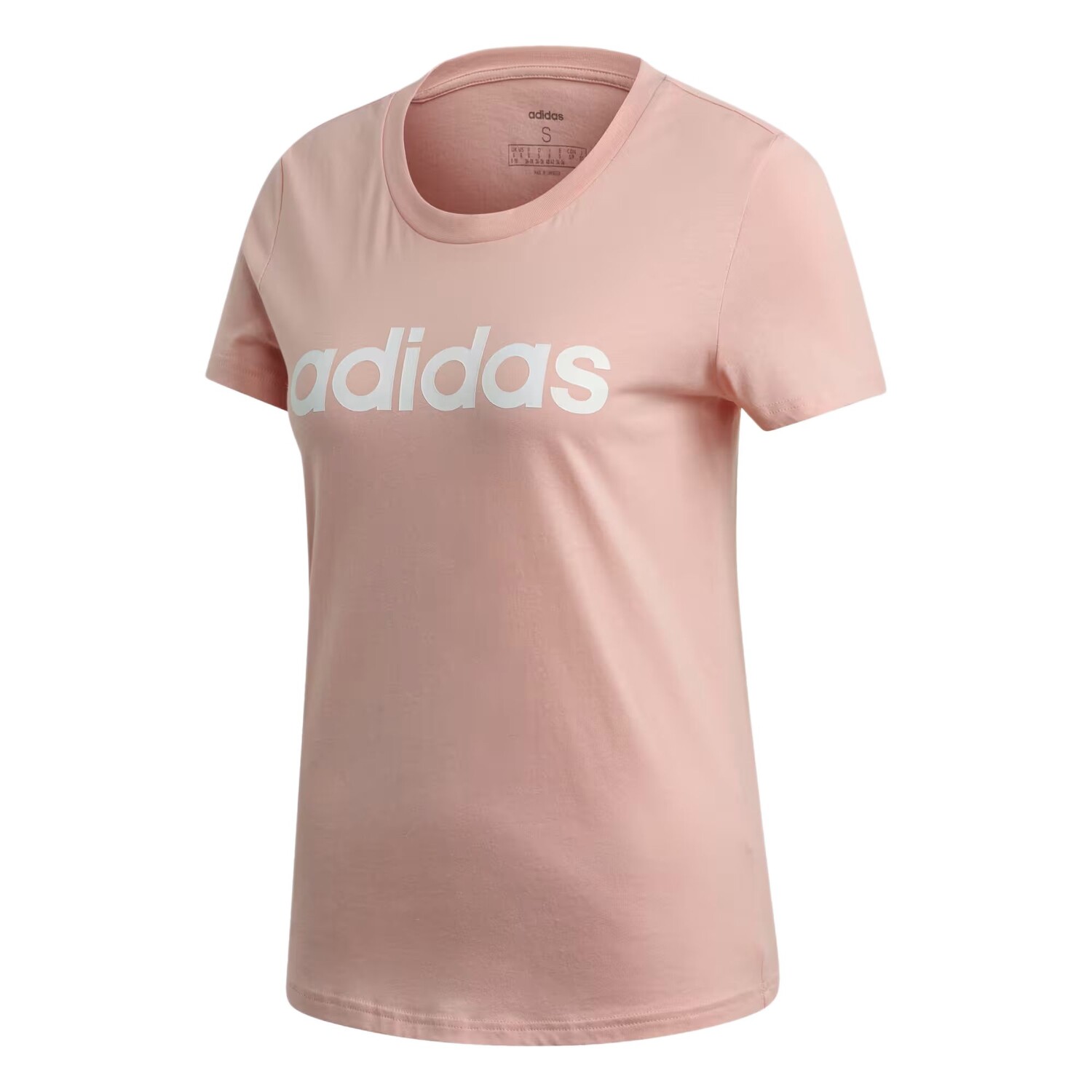 

Футболка ESSENTIALS женская, цвет: сияющий розовый Adidas