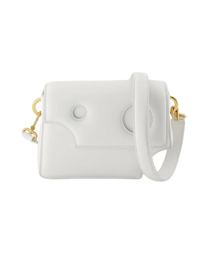 

Кроссбоди Burrow 22 кожа Off White, белый