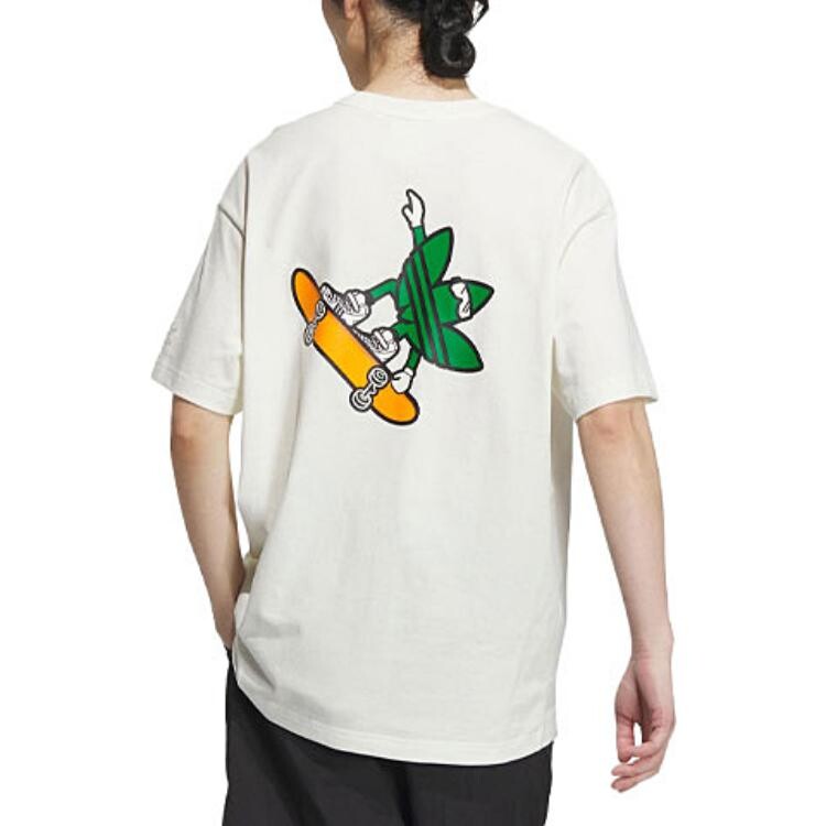 TFL Футболка мужская Off White Adidas Originals, цвет Jade White — фото 4