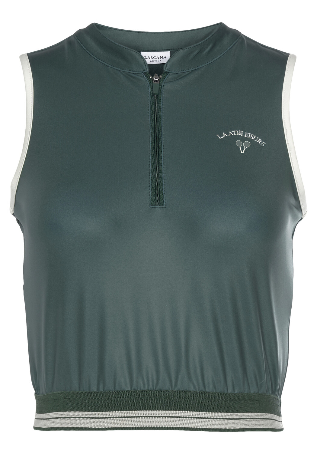 

Топ LASCANA ACTIVE Crop, зеленый
