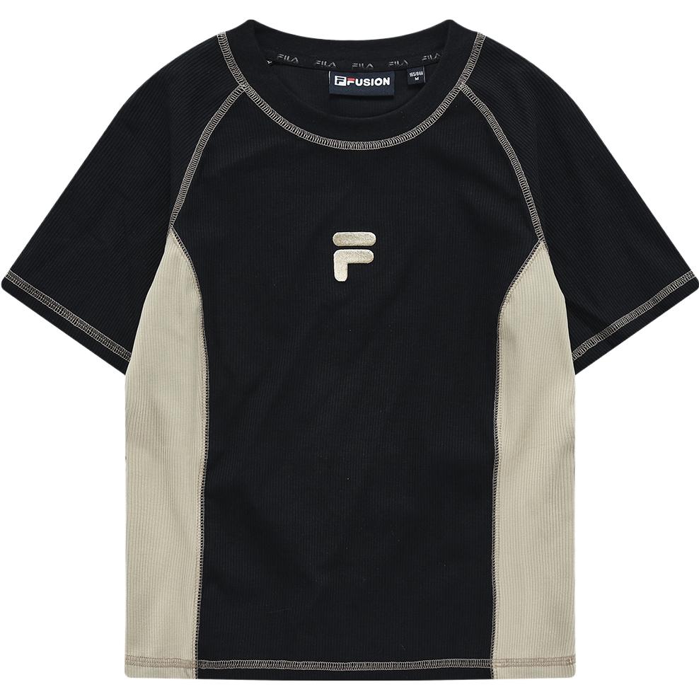 

FILA FUSION Футболка с втачным рукавом Women's Pitch Black, Черный, FILA FUSION Футболка с втачным рукавом Women's Pitch Black