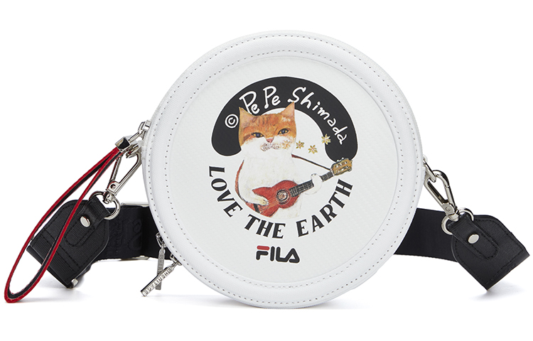 

FILA Наследие PU поясная сумка обычная женская стандартная white