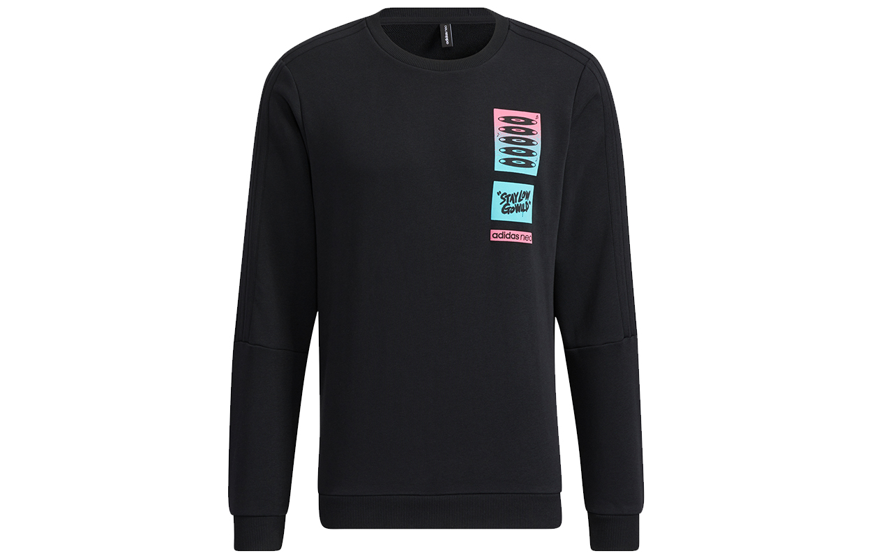 

Свитшот мужской черный Adidas Neo