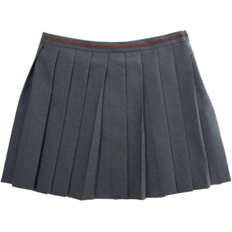 

Однотонная умеренная юбка летняя для детей GUCCI, серый