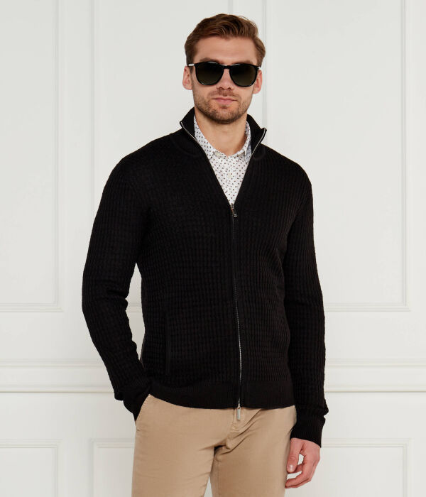 

Кардиган Emporio Armani Regular Fit, черный