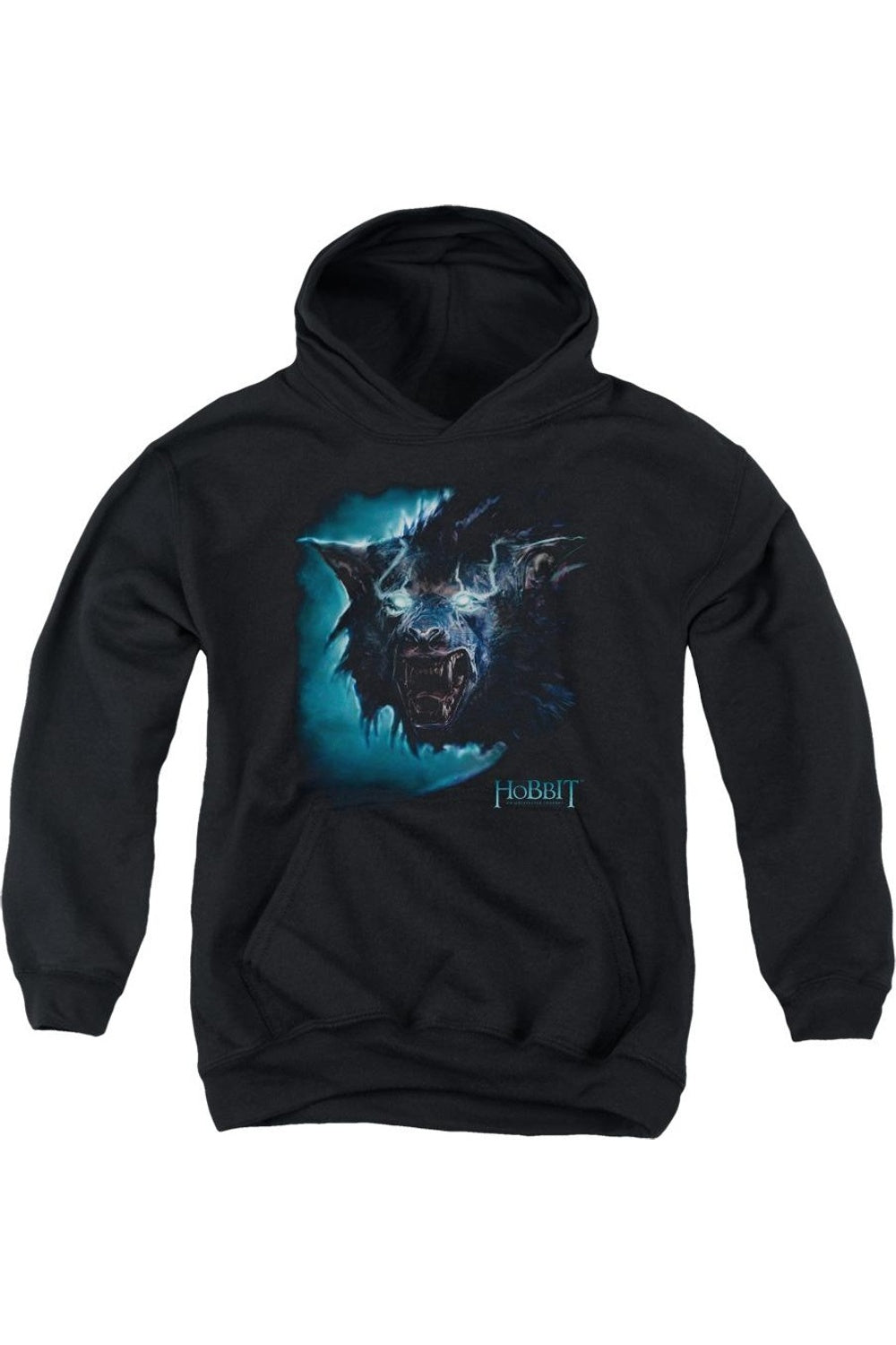 

Толстовка с капюшоном The Hobbit Warg Youth Gildan, черный