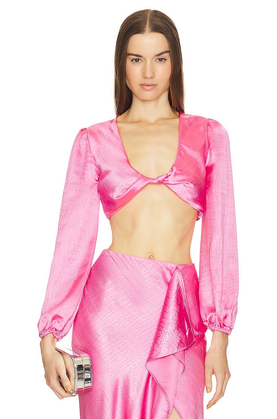 

Топ Michael Costello x REVOLVE Gloria, розовый