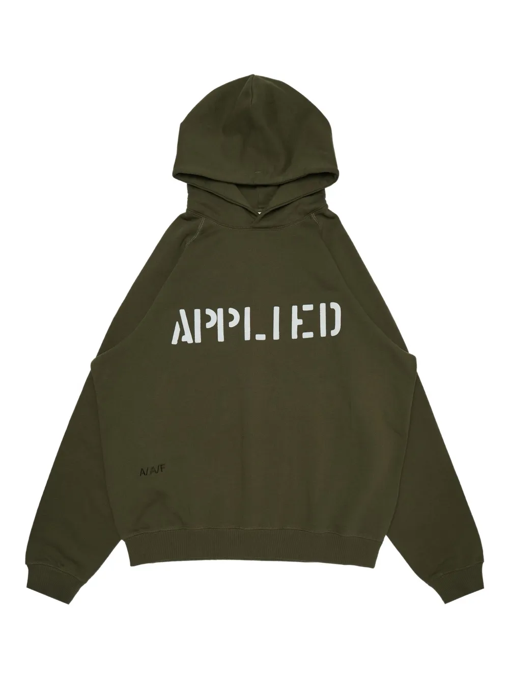 

Толстовка с капюшоном Applied Art Forms, зеленый