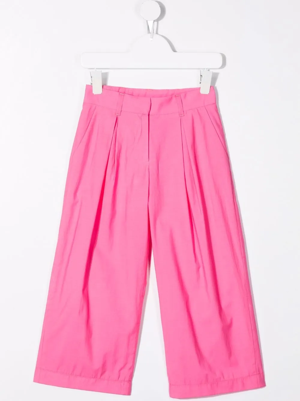 

Прямые брюки со складками PUCCI Junior, розовый