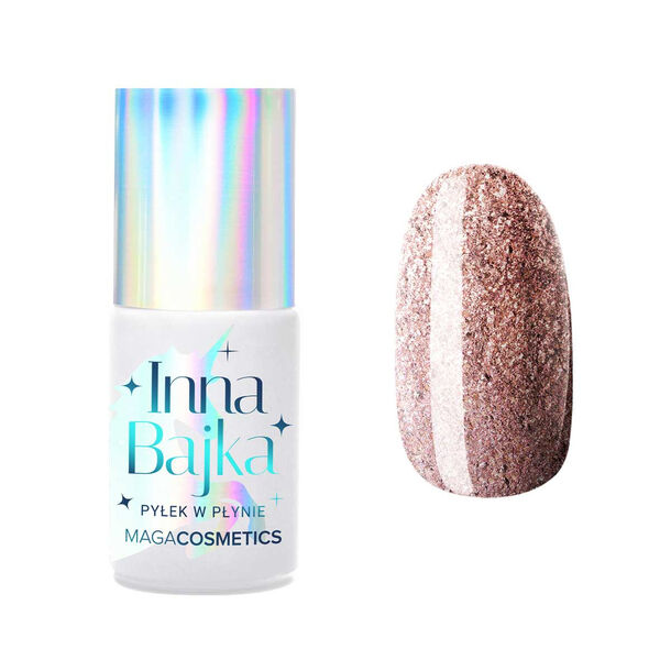 

Гибридный лак для ногтей 847 розовый проход, 6 мл Maga Cosmetics Inna bajka, цвет 847 pasaż róży