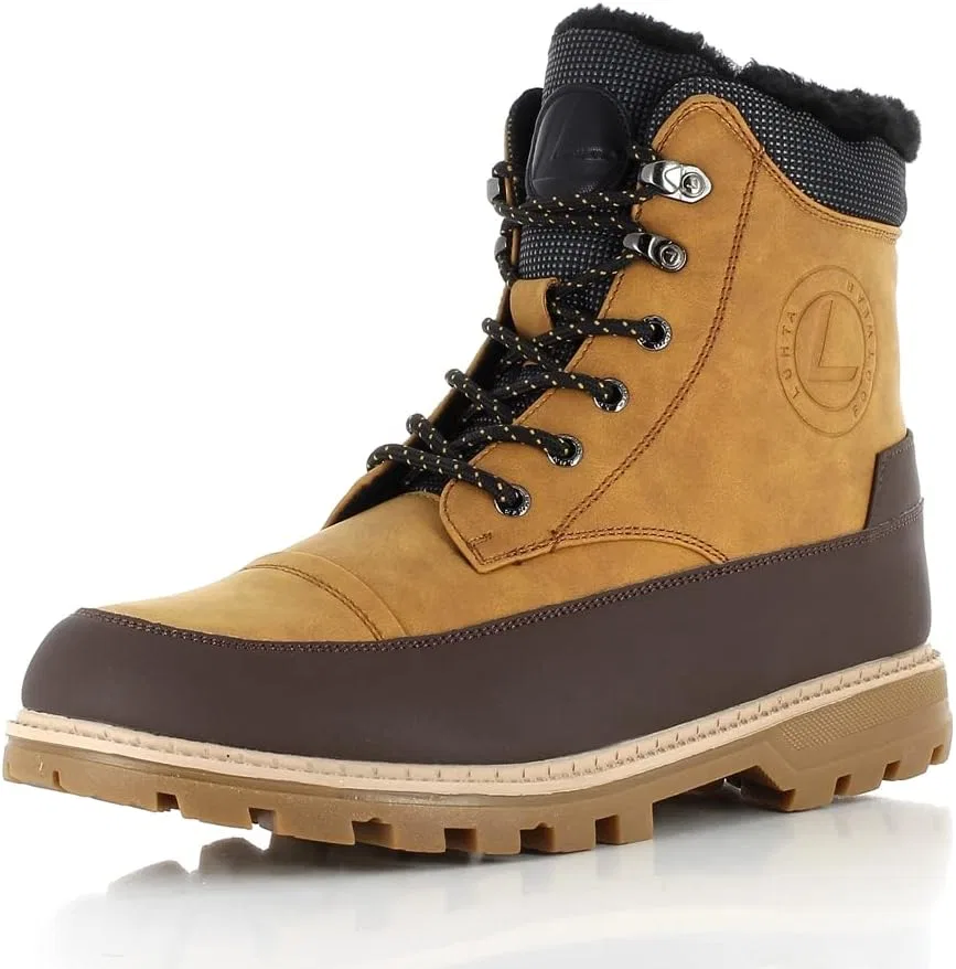 Ботинки Luhta Reilu Mr Fashion and Warm Mens Winter Boots Winter Shoes, Brown — фото 3