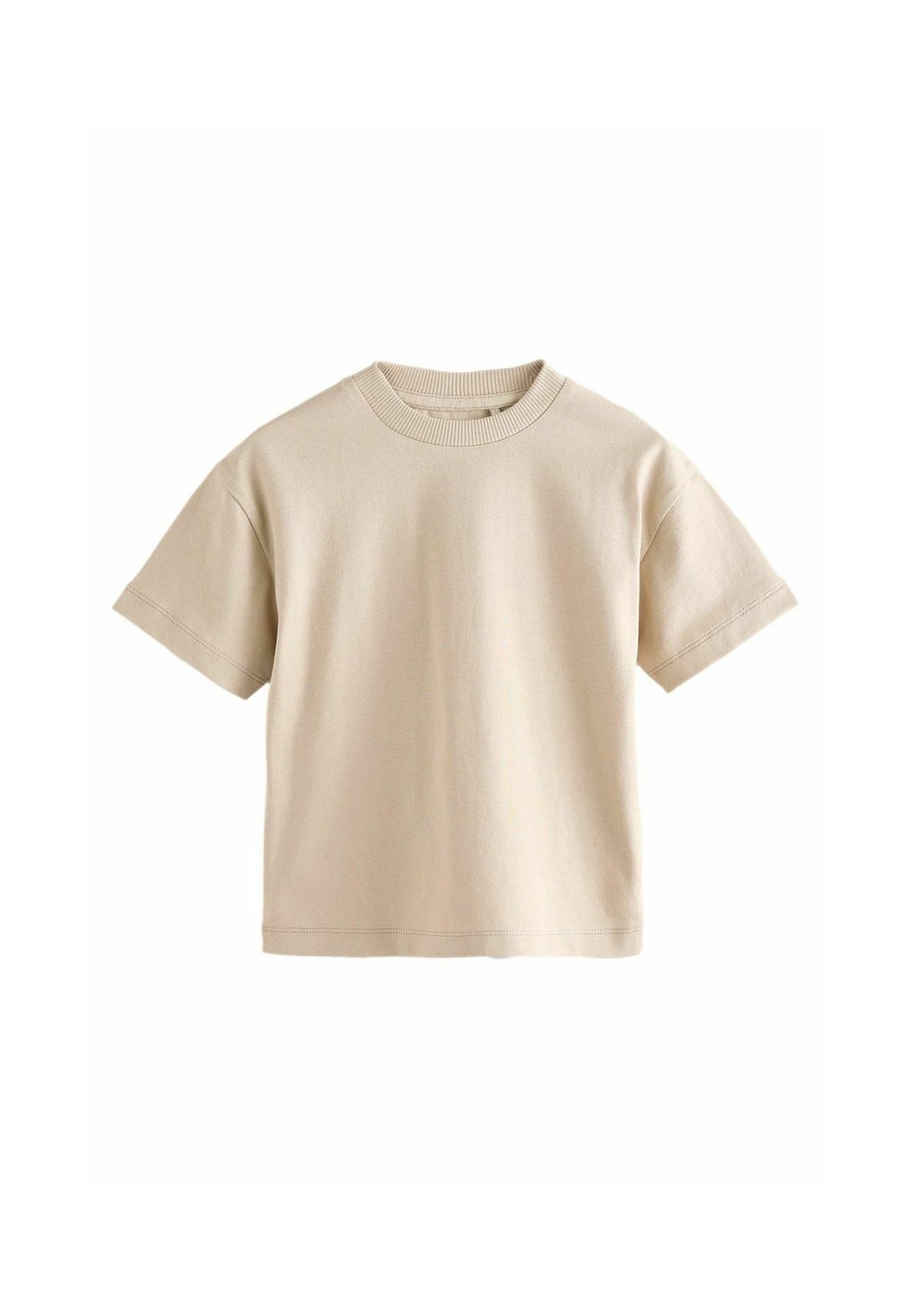 

Базовая футболка REGULAR FIT SHORT SLEEVE PLAIN Next, бежевый