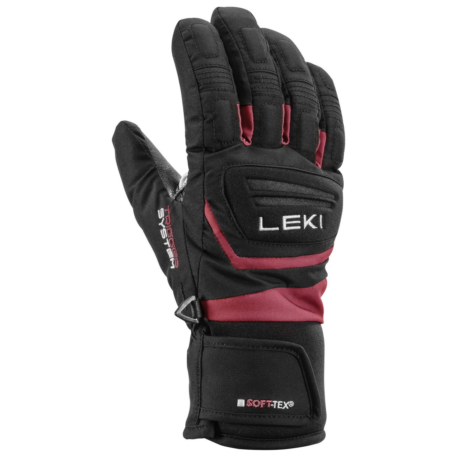 

Перчатки Leki Griffin 3D Junior, цвет Black/Rosé