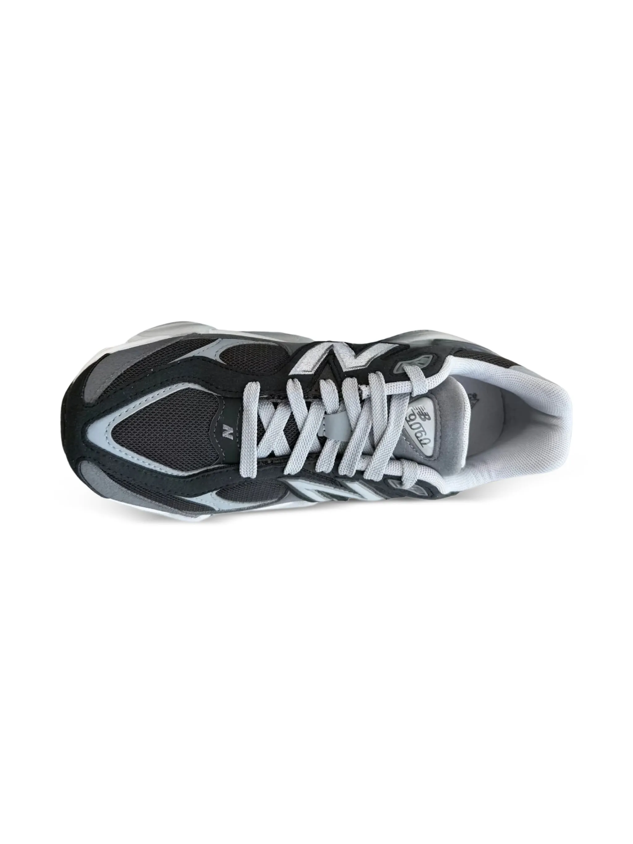 Кроссовки 9060 black/slate New Balance Kids, серый — фото 3