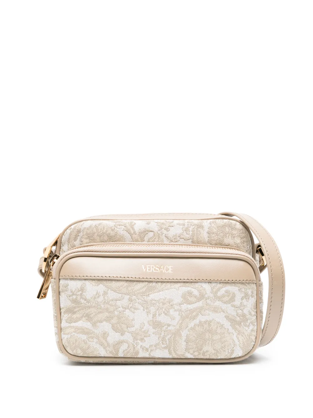 

Сумка-мессенджер с узором Barocco VERSACE, нейтральный
