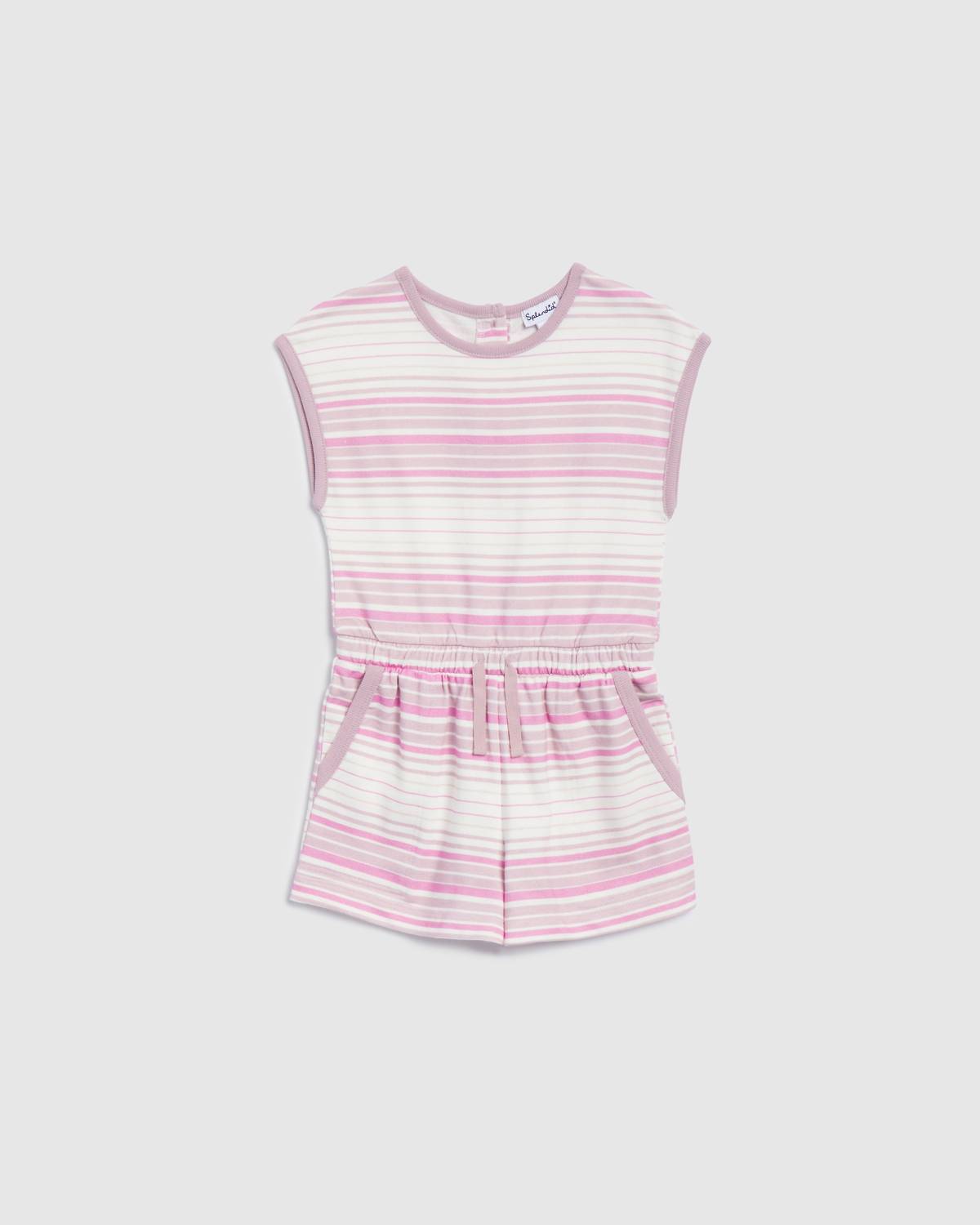 

Комбинезон для девочки в живописную полоску Splendid, цвет painterly stripe