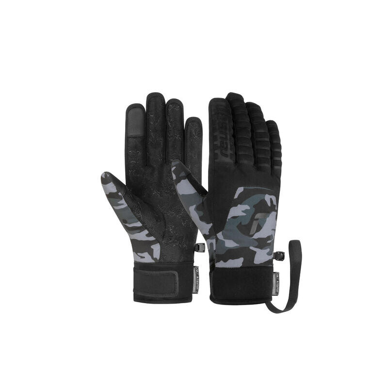 

Лыжные перчатки Reusch, цвет black/fig purple/black