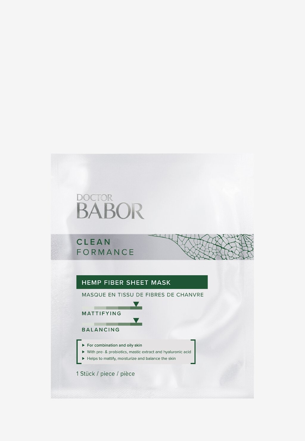 

Маска для лица Hemp Fiber Sheet Mask BABOR