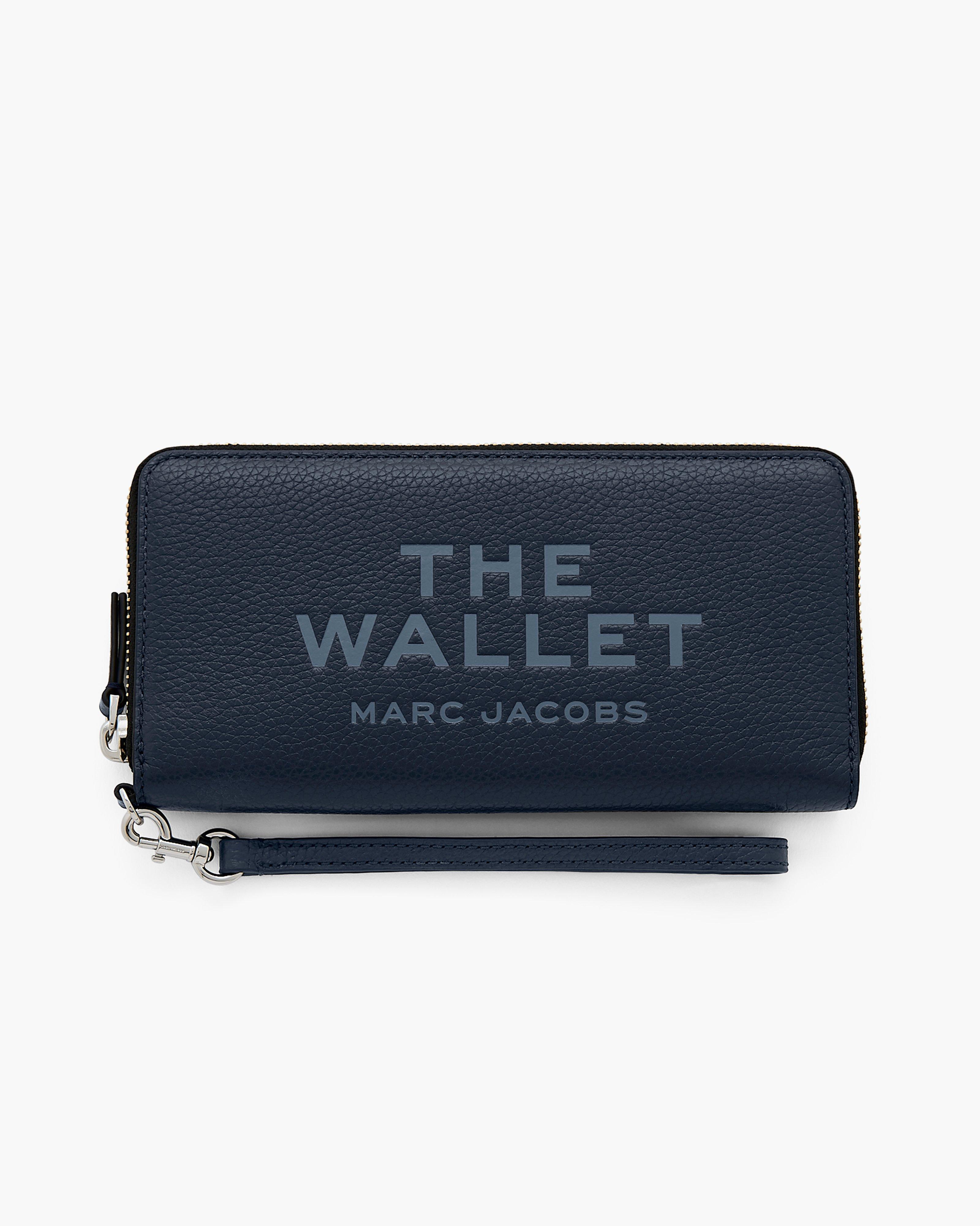 

Кожаный кошелек Marc Jacobs, цвет Blue Sea
