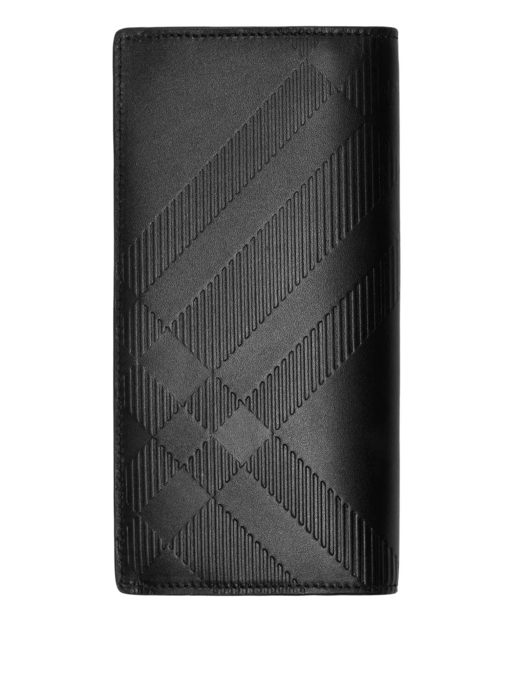 Кошелек с тиснением BURBERRY, черный — фото 2