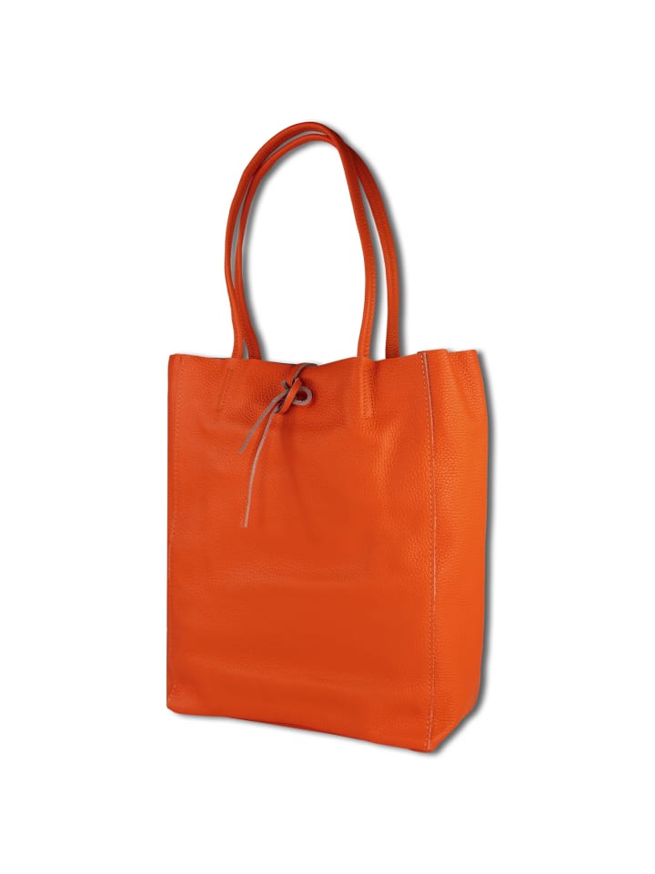 

Наплечная сумка Toscanto Shopper, Schultertasche Leder orange ca. 30cm, Оранжевый, Наплечная сумка Toscanto Shopper, Schultertasche Leder orange ca. 30cm