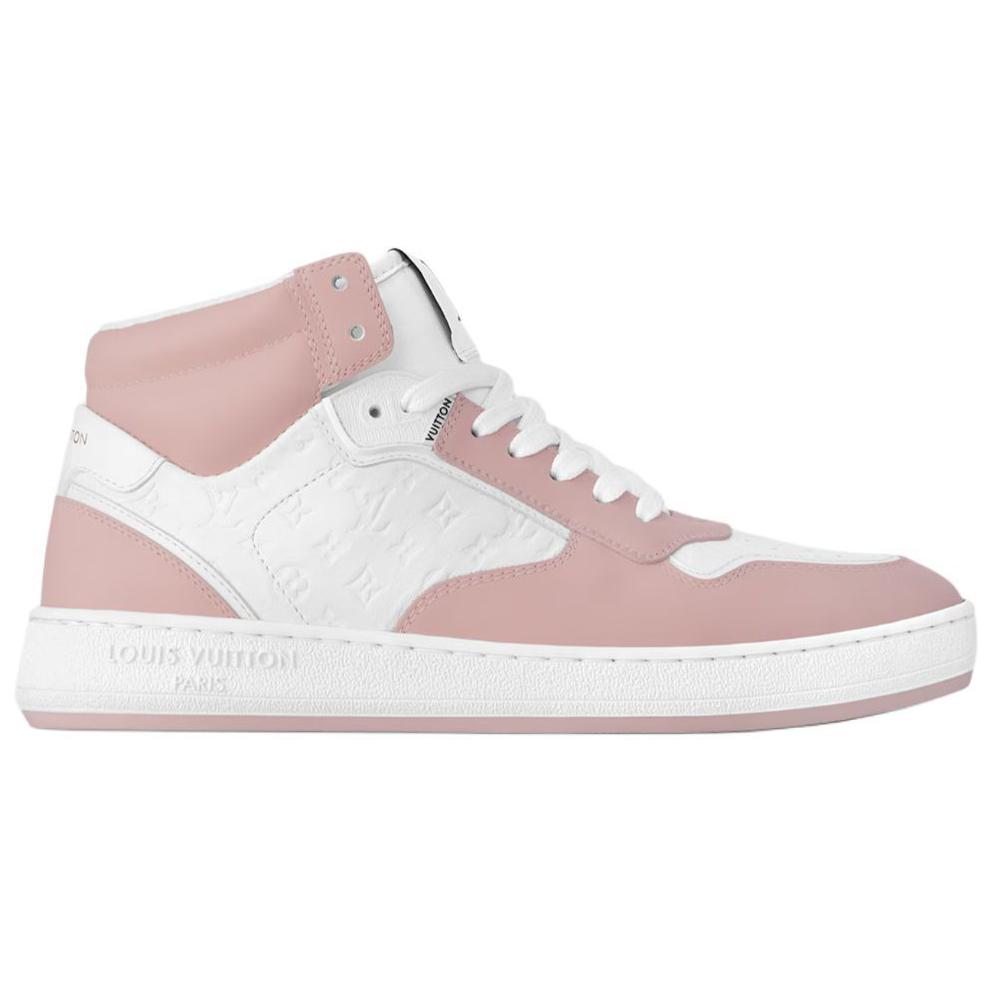 Stadium Mid Top Скейтборд Кроссовки Женские Розовый LOUIS VUITTON
