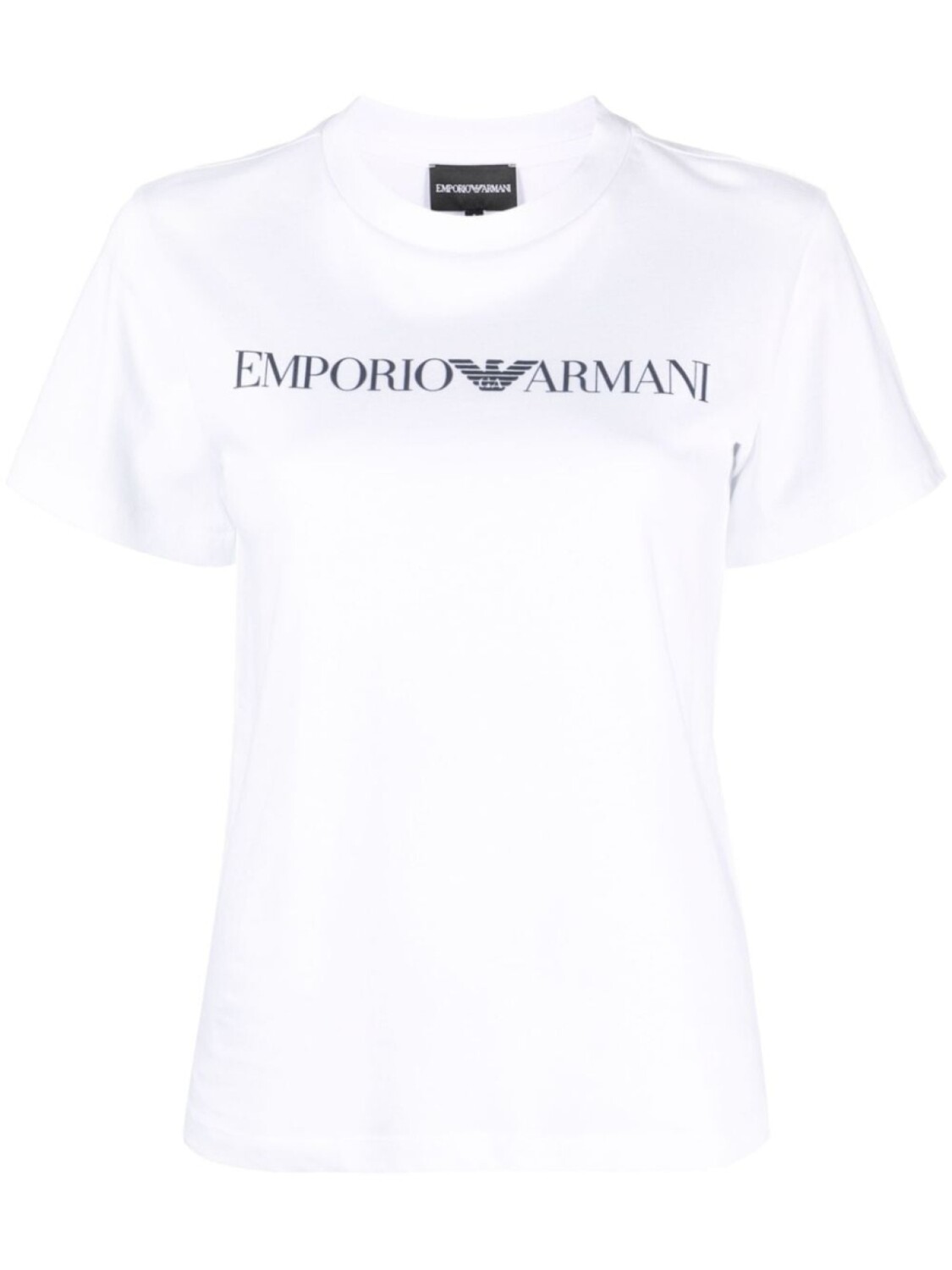 

Футболка с логотипом Emporio Armani, белый