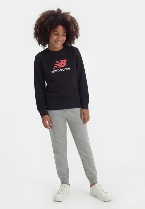 Толстовка с круглым вырезом и логотипом stacked New Balance, Caviar