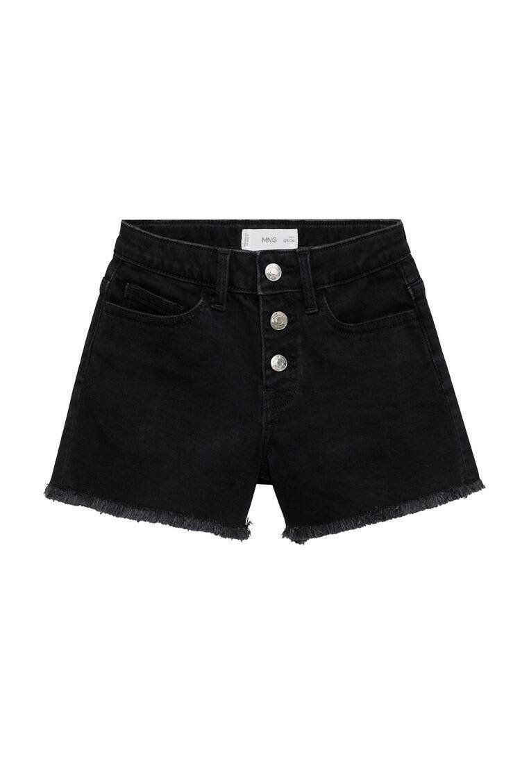 

Джинсовые шорты PATRI Mango Kids, цвет Black Denim