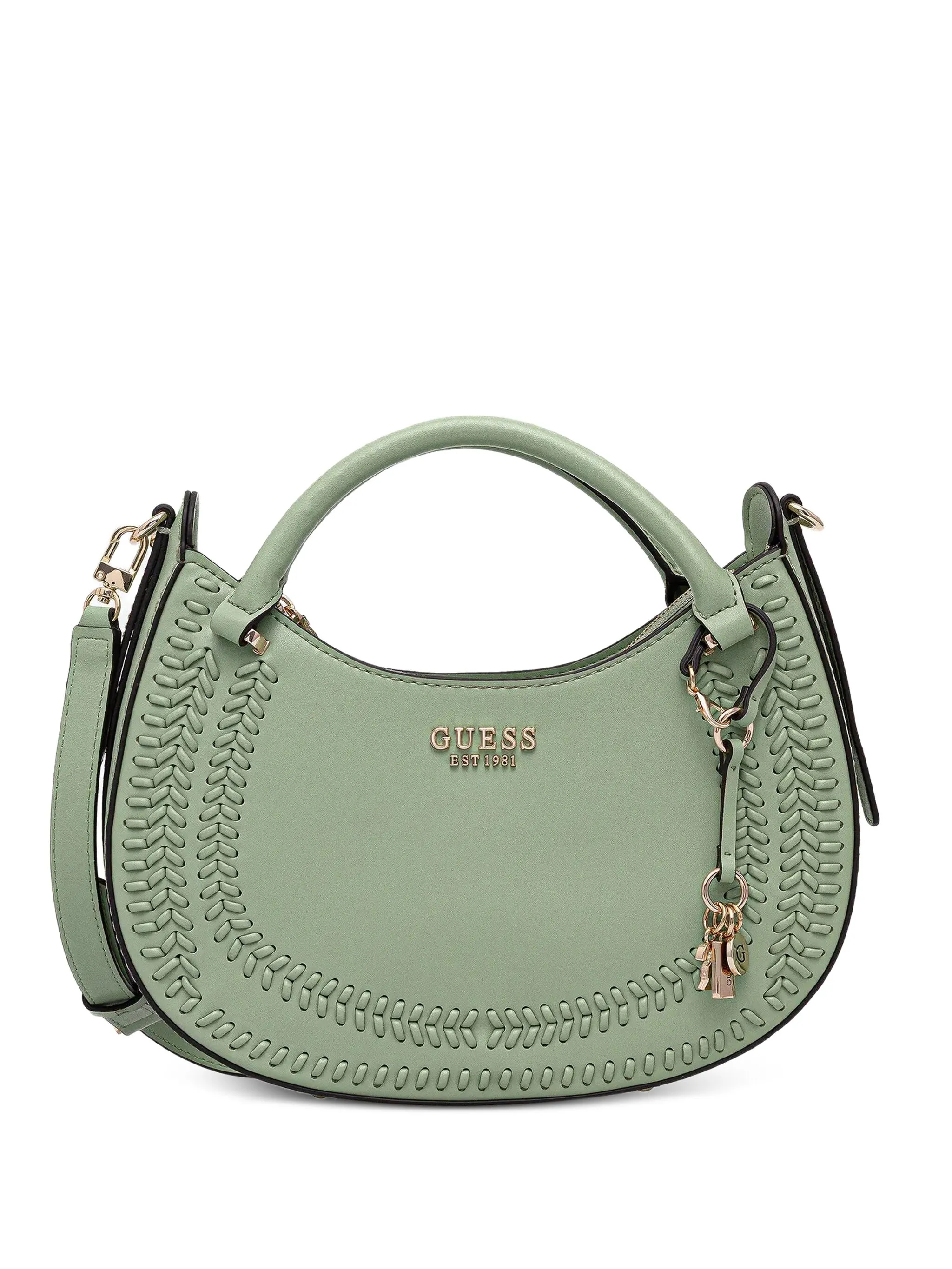 

Плетеная сумка через плечо Guess Usa, зеленый