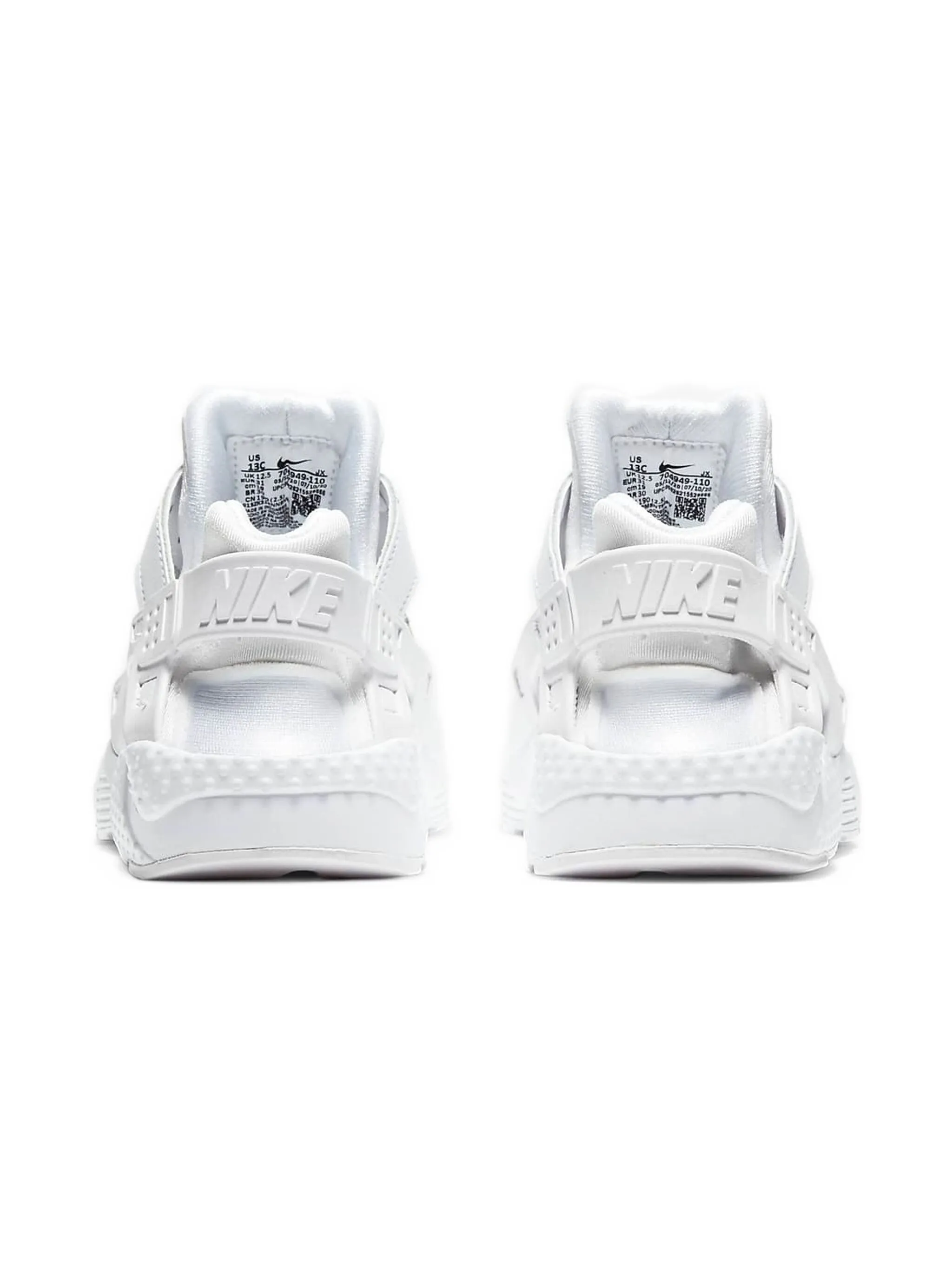 Кроссовки Huarache Run Nike Kids, белый — фото 3