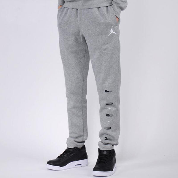Спортивные штаны Air Jordan Casual Slim Fit Sports Pants Gray, серый — фото 3