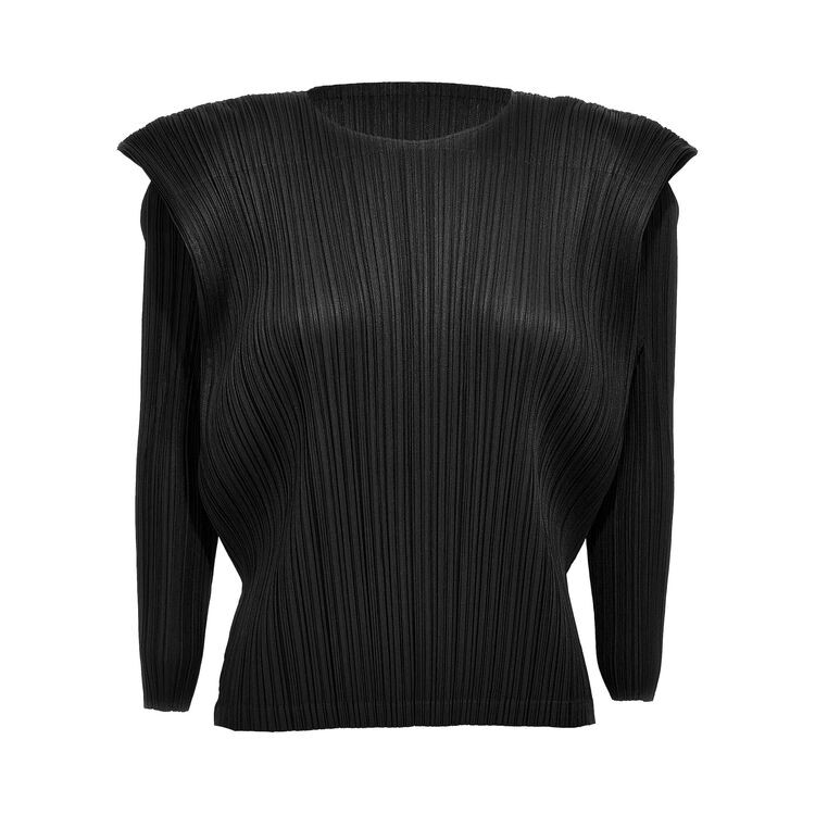 

Рубашка Pleats Please Issey Miyake MC September Shirt Black, черный