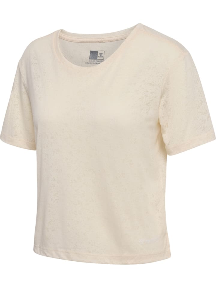 

Футболка "Hmlmt Light Burnout T-Shirt" серого цвета Hummel