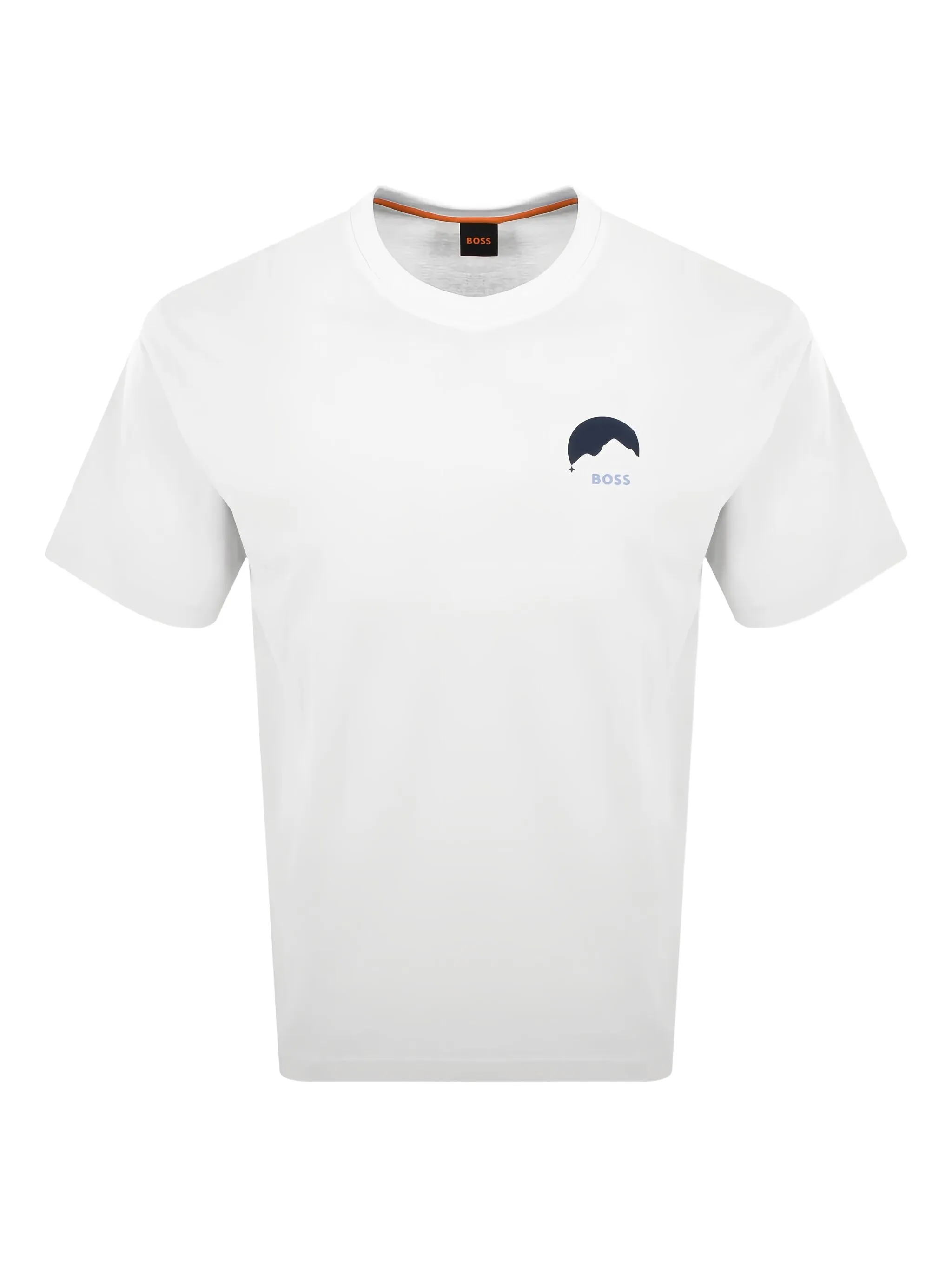 

Футболка с графичным принтом Hugo, белый