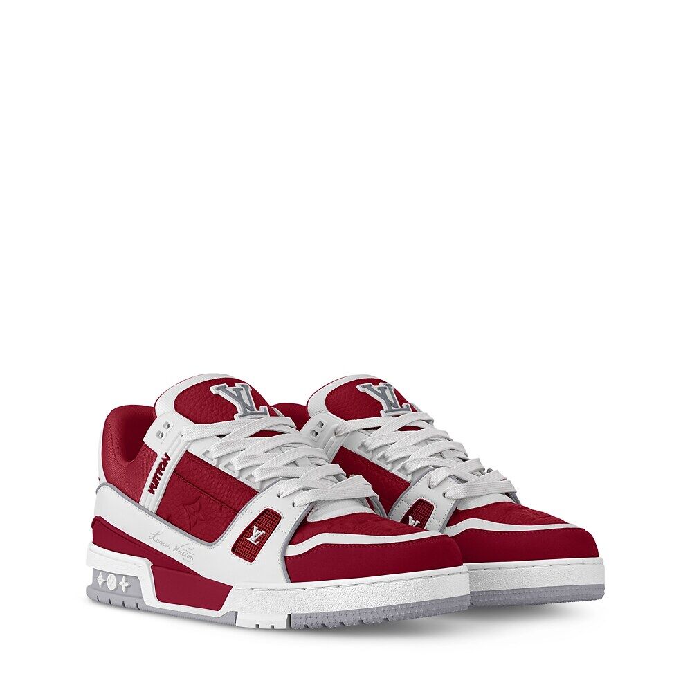 

Кроссовки LV Trainer Louis Vuitton, красный