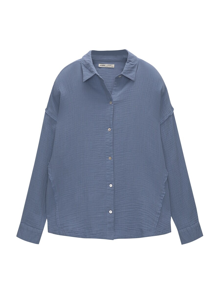 

Блуза Pull&Bear, синий
