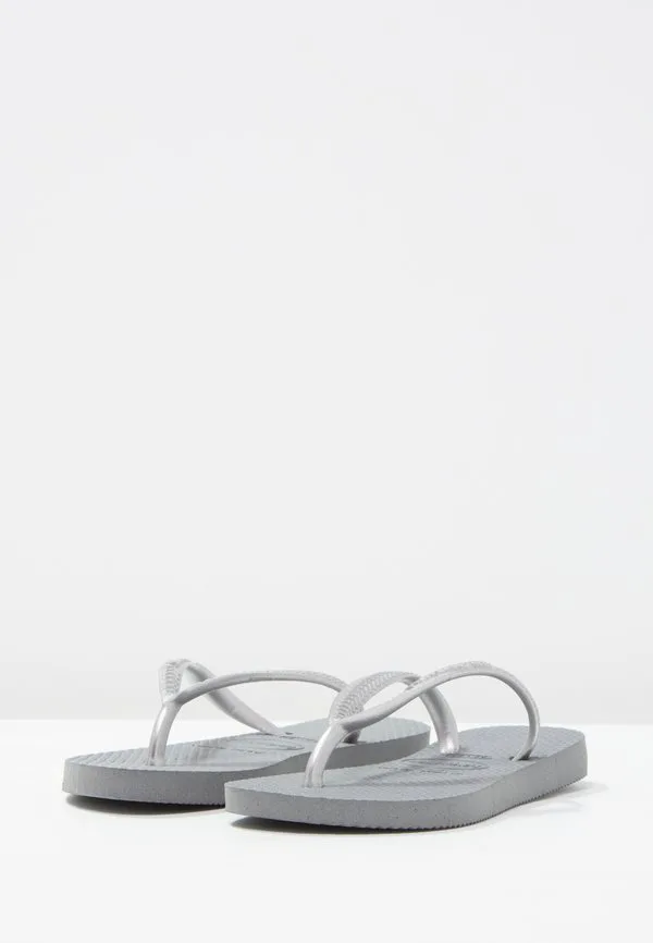 Шлепанцы havaianas slim для бассейна Havaianas, Steel Grey — фото 2