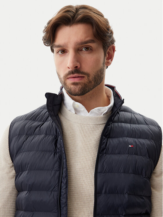 Жилет стандартного кроя Core Packable MW0MW39989 Tommy Hilfiger, синий — фото 4
