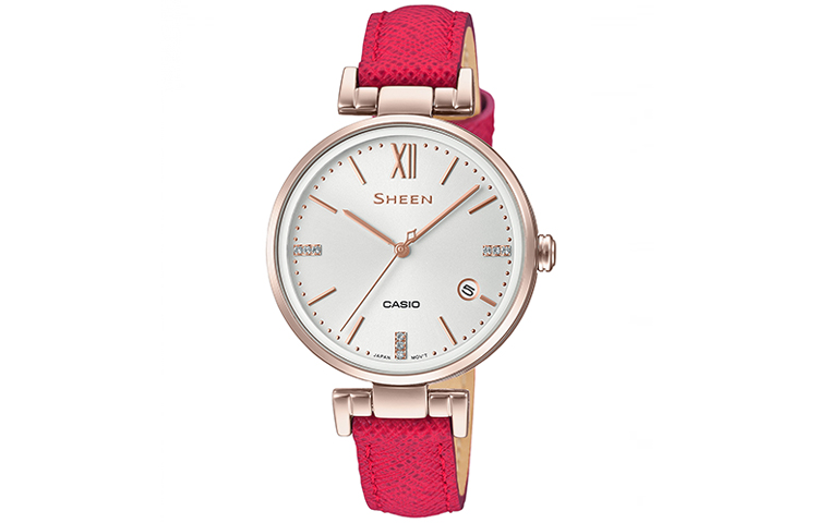

CASIO Часы Women's SHEEN Silver Watch