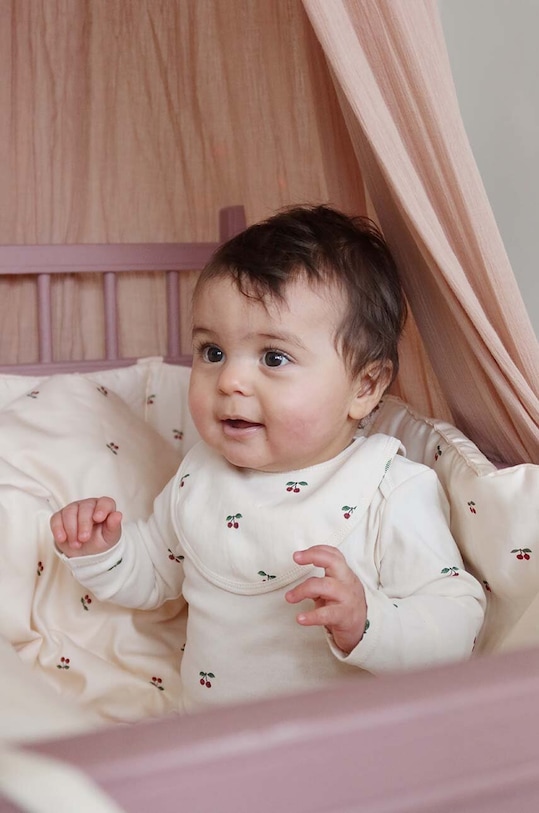 

Слюнявчик для малышей BIBS, 2 шт Konges Sløjd, розовый