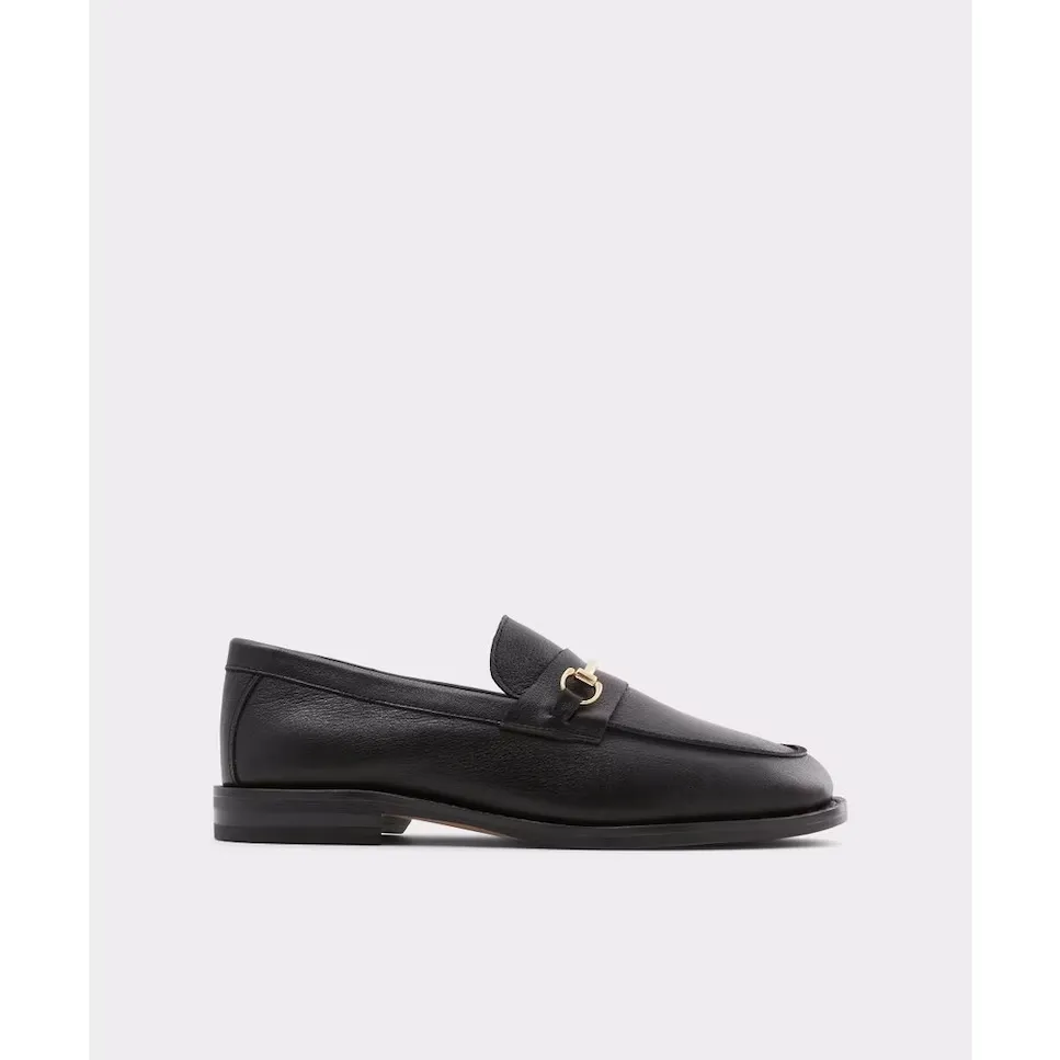 

Женские черные кожаные тапочки Aldo