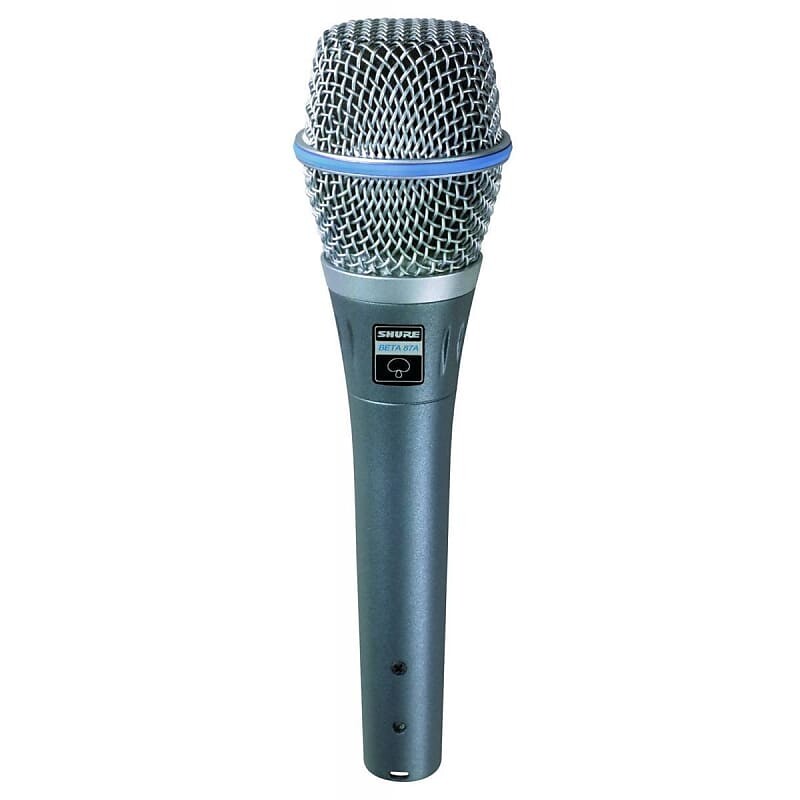 

Конденсаторный микрофон Shure BETA 87A Supercardioid Dynamic Mirophone
