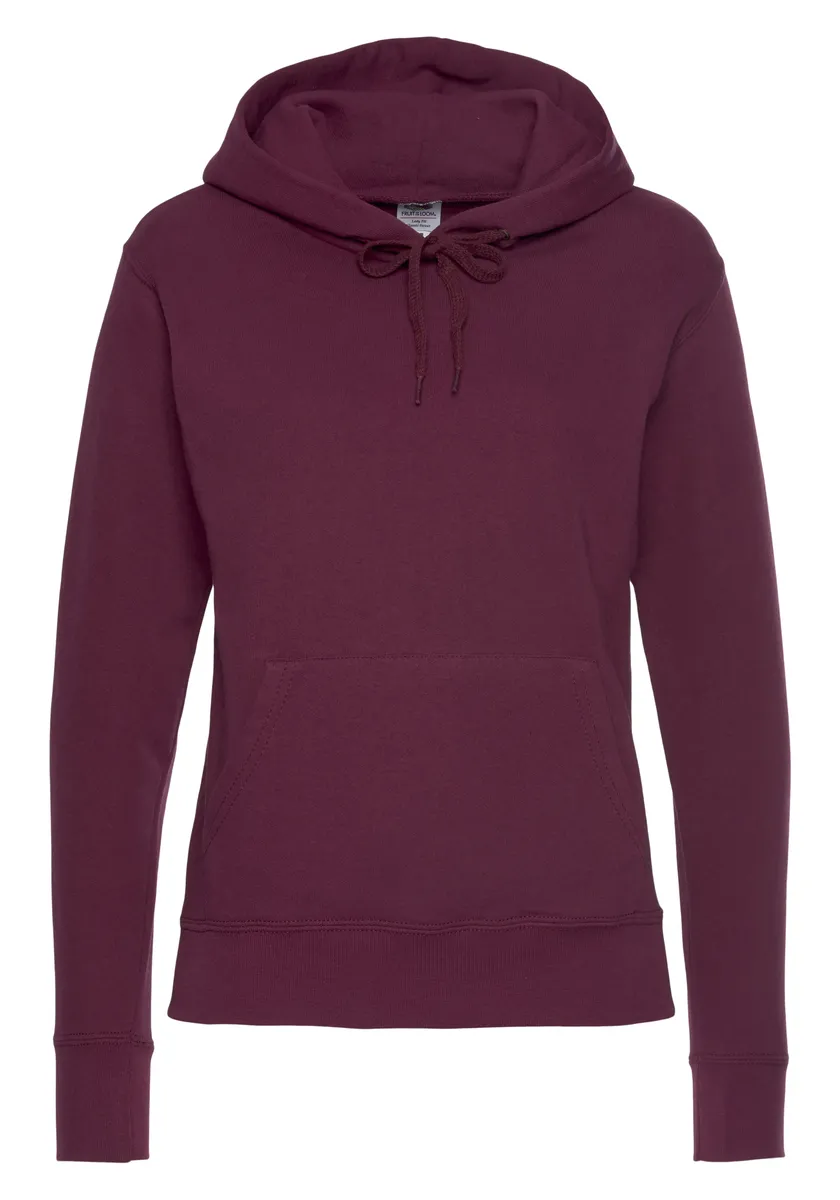 

Толстовка Fruit of the Loom "Классическая толстовка с капюшоном Lady-Fit", цвет Burgund